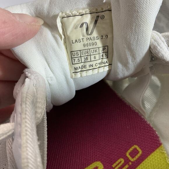 VARSITY LAST PASS CHEER SHOES WHITE Womens SIZE 7.5 - Picture 8 of 9